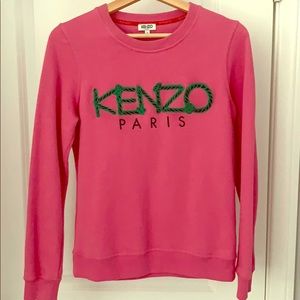 Kenzo embroidered logo sweatshirt